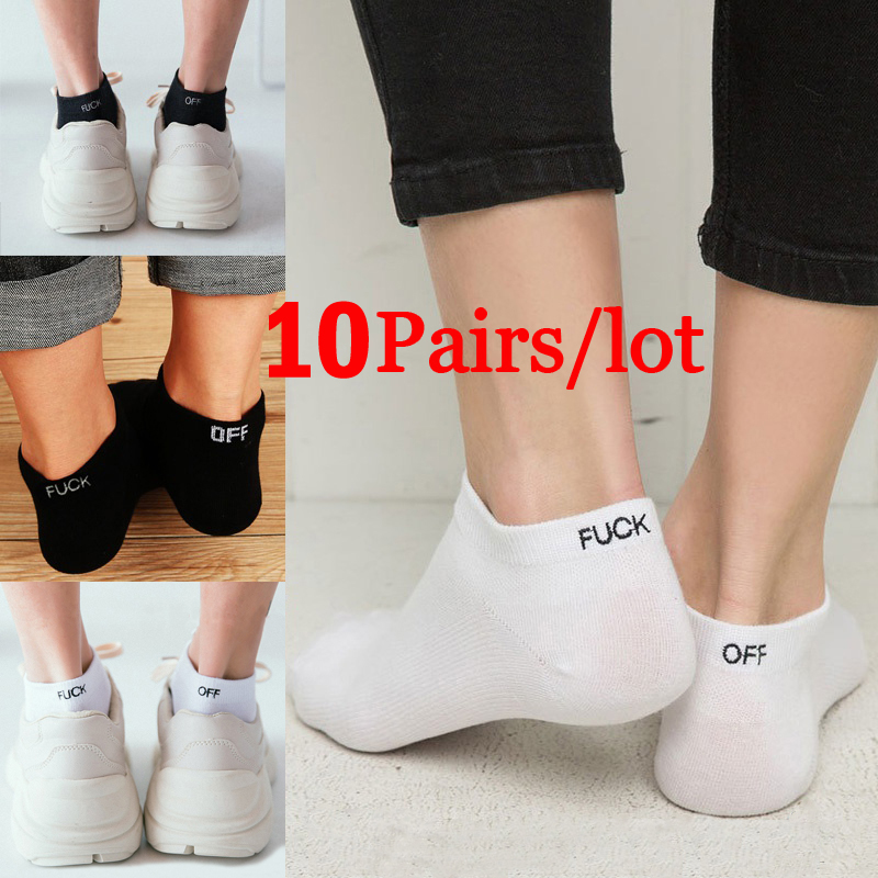 Ankle Sock Low Cut - 10/30Pairs Men's Thin Breathable Soft Polyester