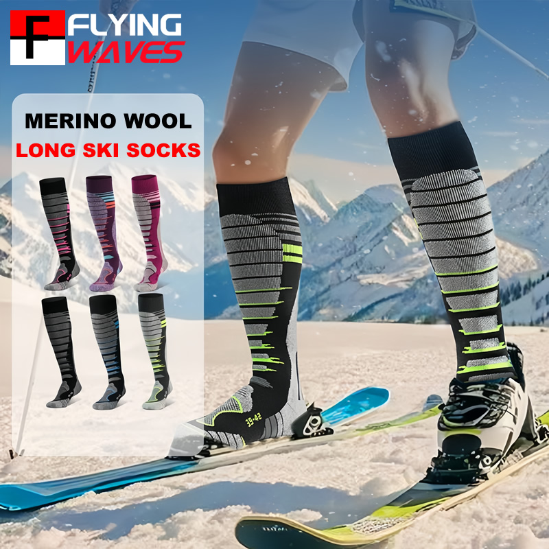 Thermal Sock Winter - Merino Wool Ski Socks Cold Weather
