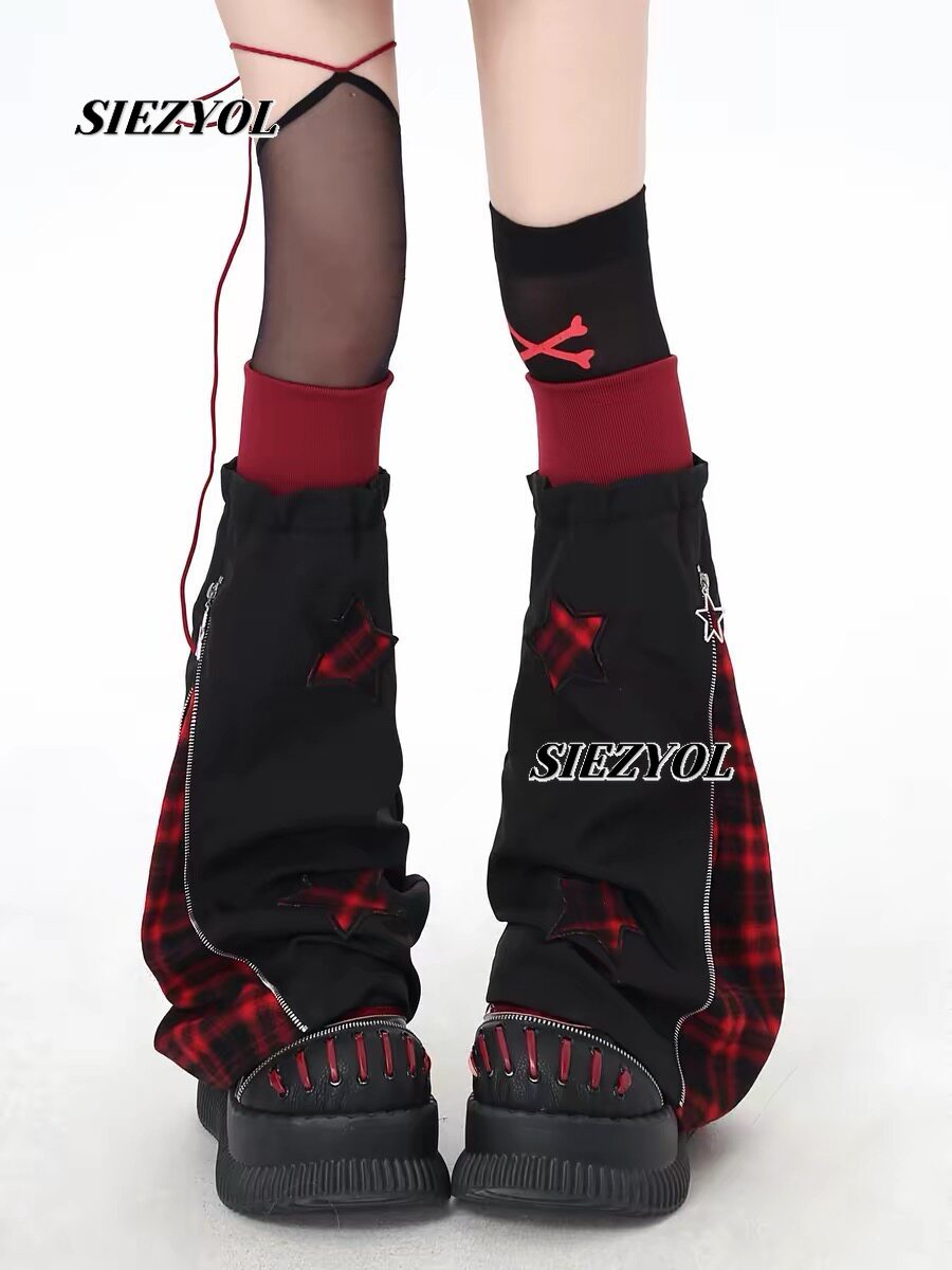 Boot Sock Slouchy - Original Plaid Leg Warmers 2026 New