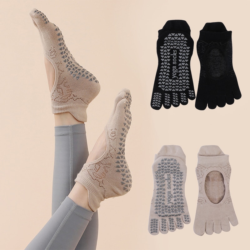 Grip Sock Yoga - Women Yoga Toe Socks High Quality