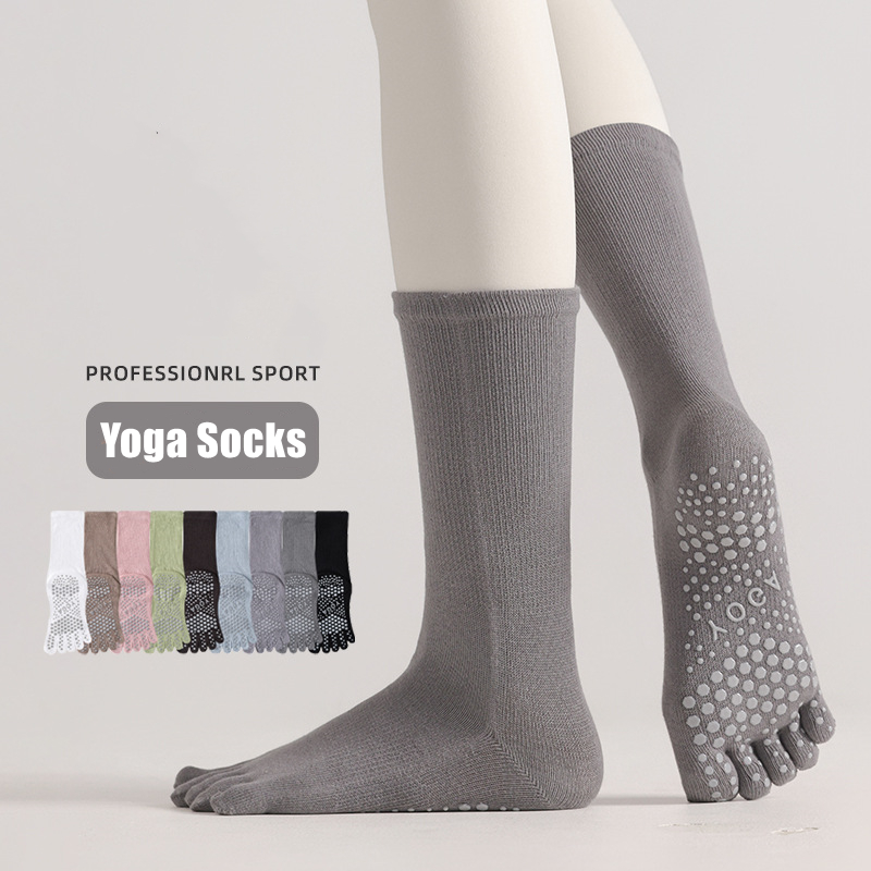 Toe Sock Split - 1 Pairs Woman Yoga Socks Candy