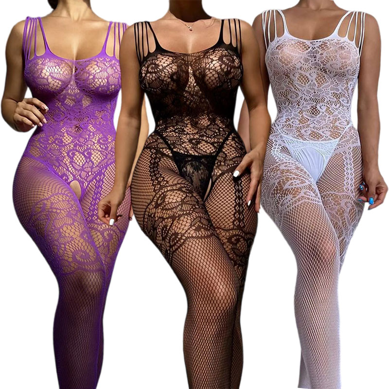 Fishnet Stocking Women - Women Fancy Sexy Lingerie Transparent Full