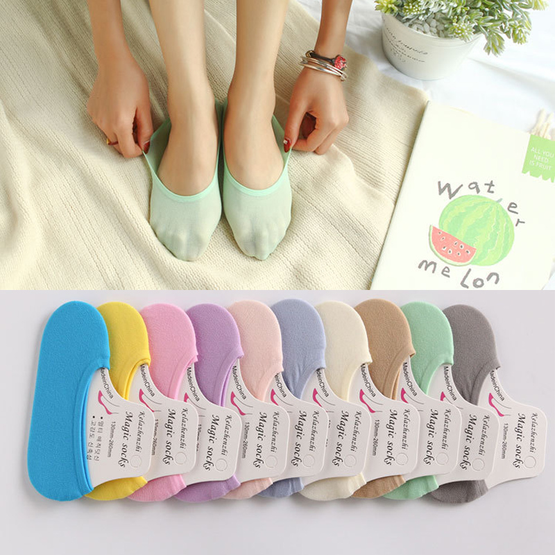Invisibility Sock Loafer - Summer Thin Colorful Girl Invisible Loafers