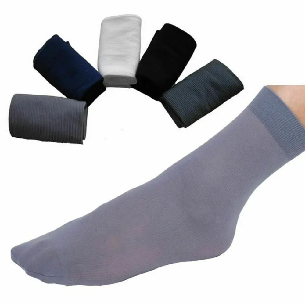 Silk Sock Bamboo - 10pairs Men Ice Silk Socks Summer