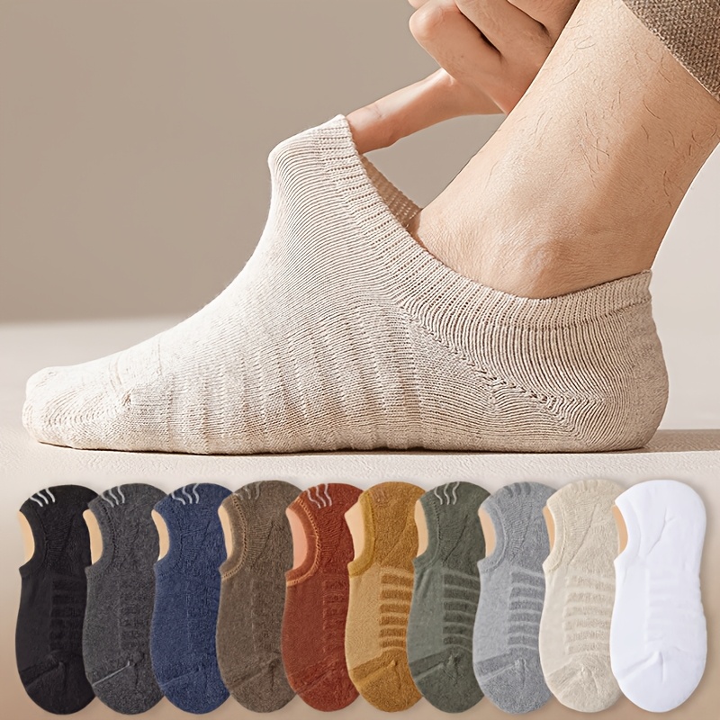 Invisibility Sock Loafer - 10 Pairs Summer Men's Casual No