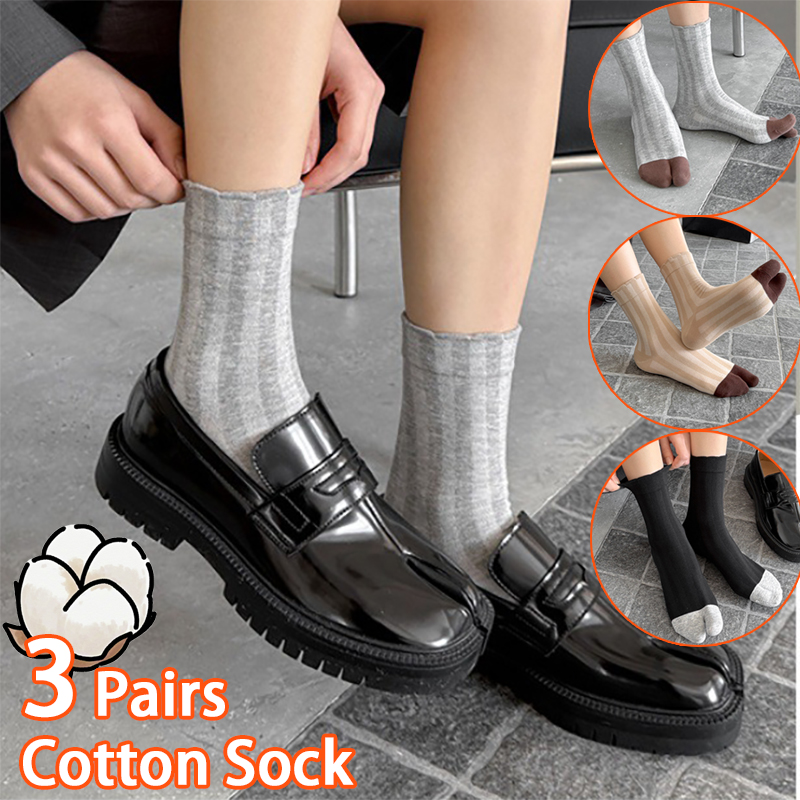 Toe Sock Split - Japanese Split toe Cotton Tabi socks