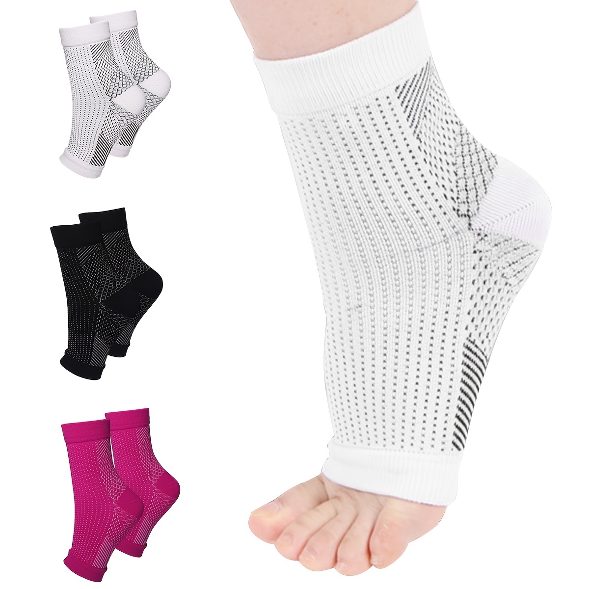 Ankle Brace Sock - Ankle Support Socks Breathable Plantar Fasciitis