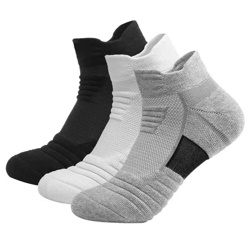 Athletic Sock Cushion - 3 Pairs Breathable Mesh Athletic Terry