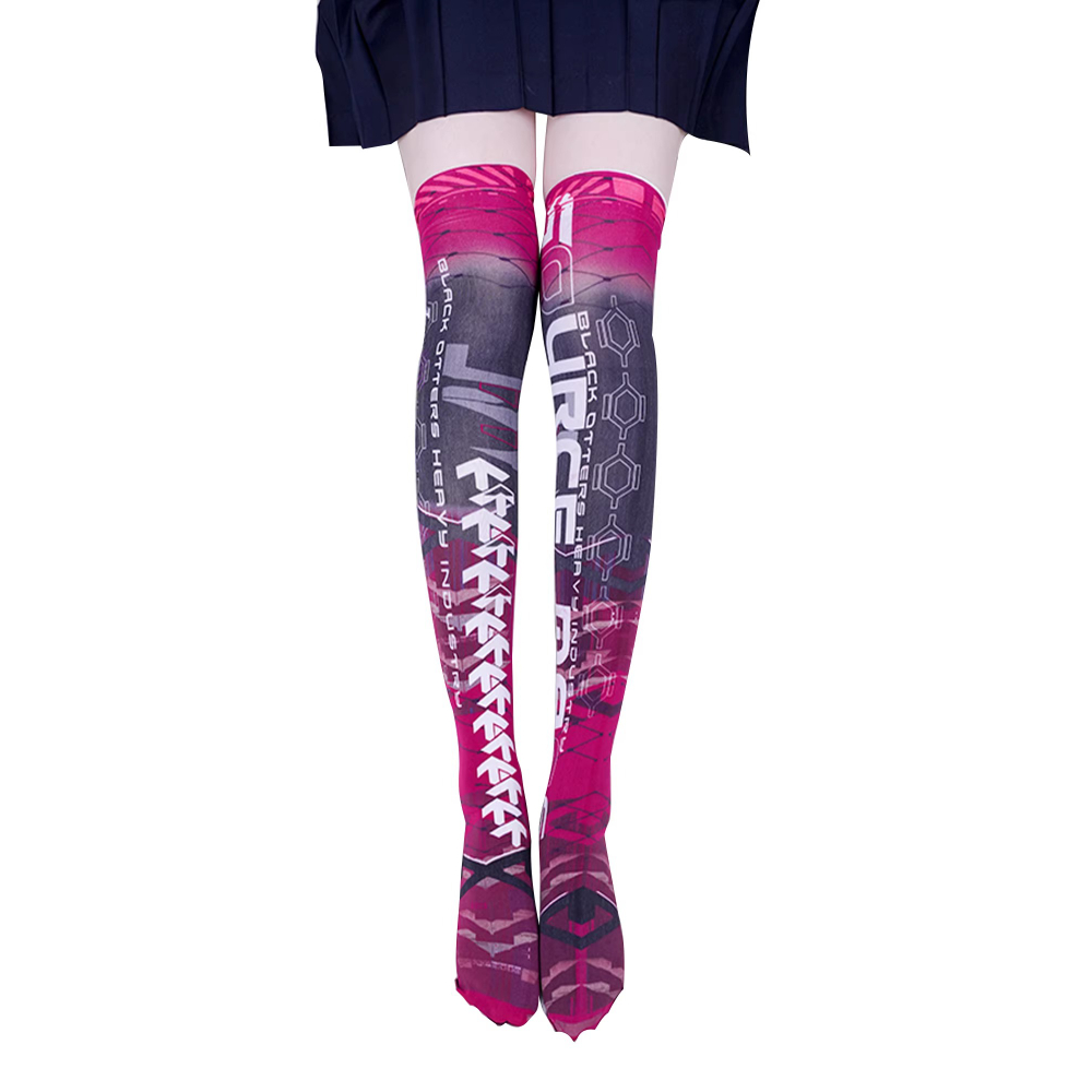 Knee High Sock Women - Anime Game Robot AI Mech Stockings