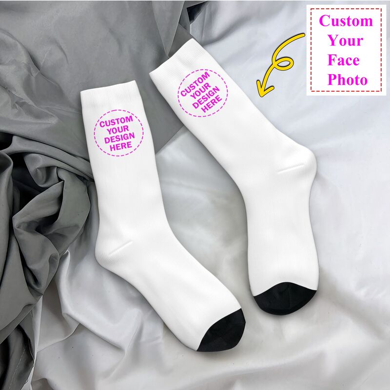 Dress Sock Men - Personalize Custom Photo Logo Text Men