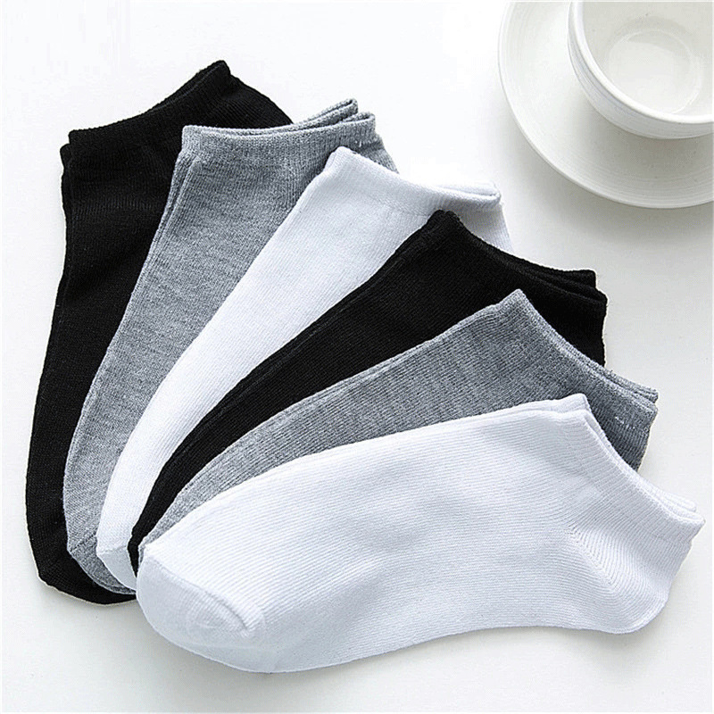 10 Pairs Bulk Black & White No - Ankle Sock Low Cut review and price