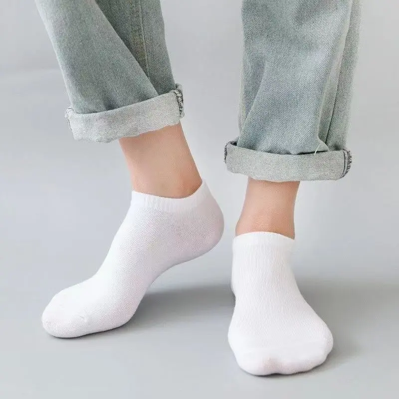 5 Pairs Unisex Casual Plain Co - No Show Sock Women review and price