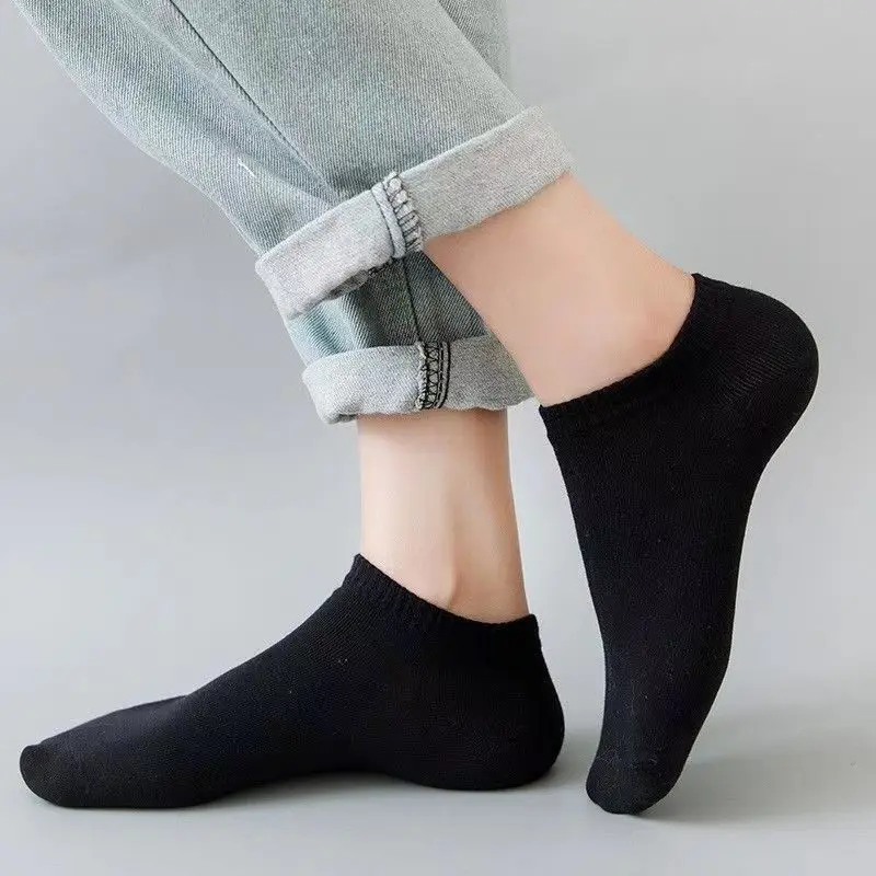 5 Pairs Unisex Casual Plain Co - No Show Sock Women review and price