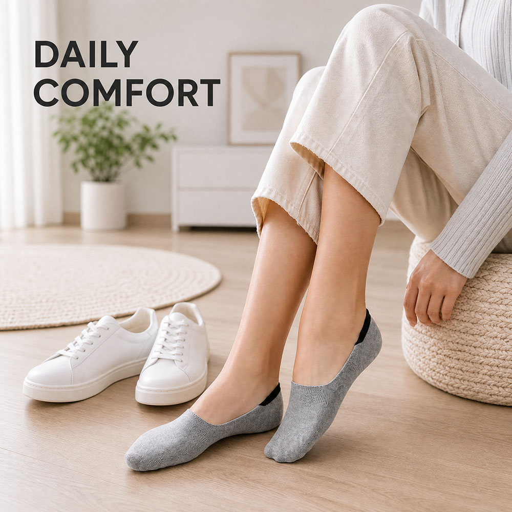 6 Pairs Unisex Cotton No Show  - Invisibility Sock Loafer review and price