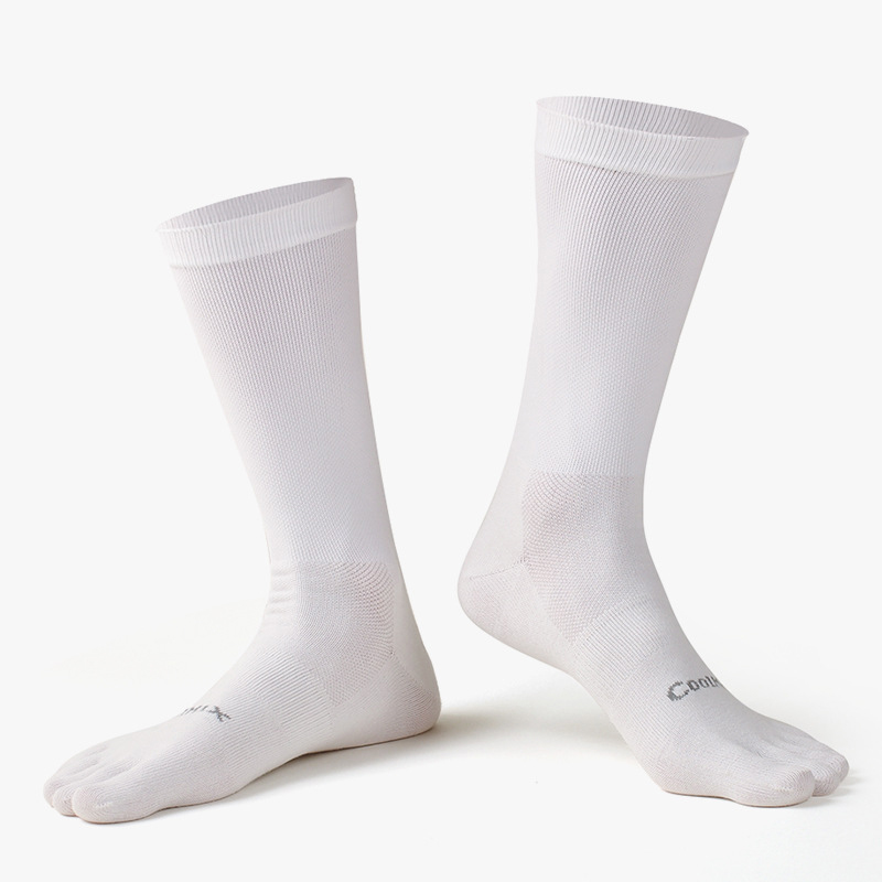 1/5 Pairs Men's High Crew Five - Toe Sock Split review and price