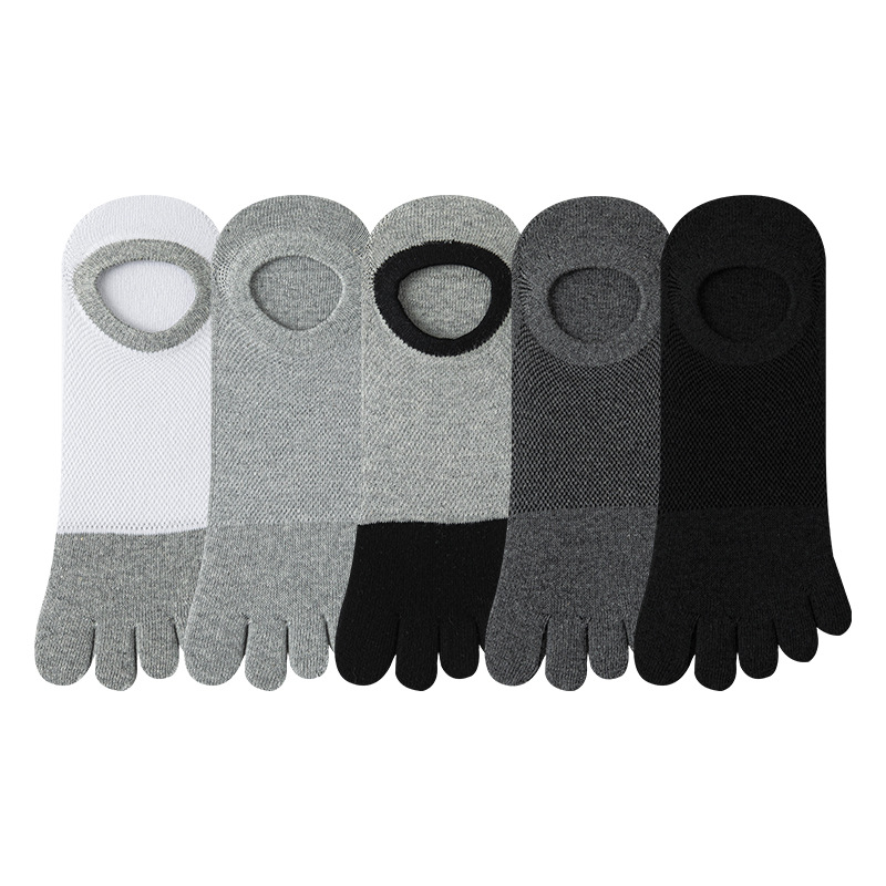 5 Pairs Men's No Show Toe Sock - Toe Sock Split review and price