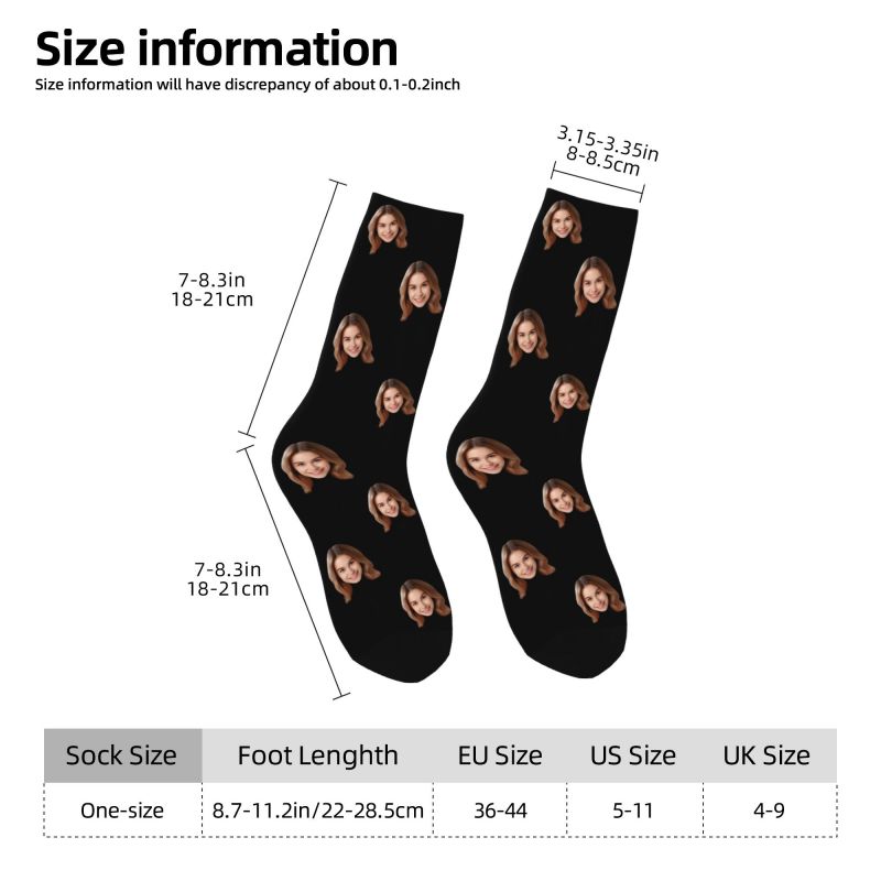 Personalized Custom Face Photo - Dress Sock Men review and price