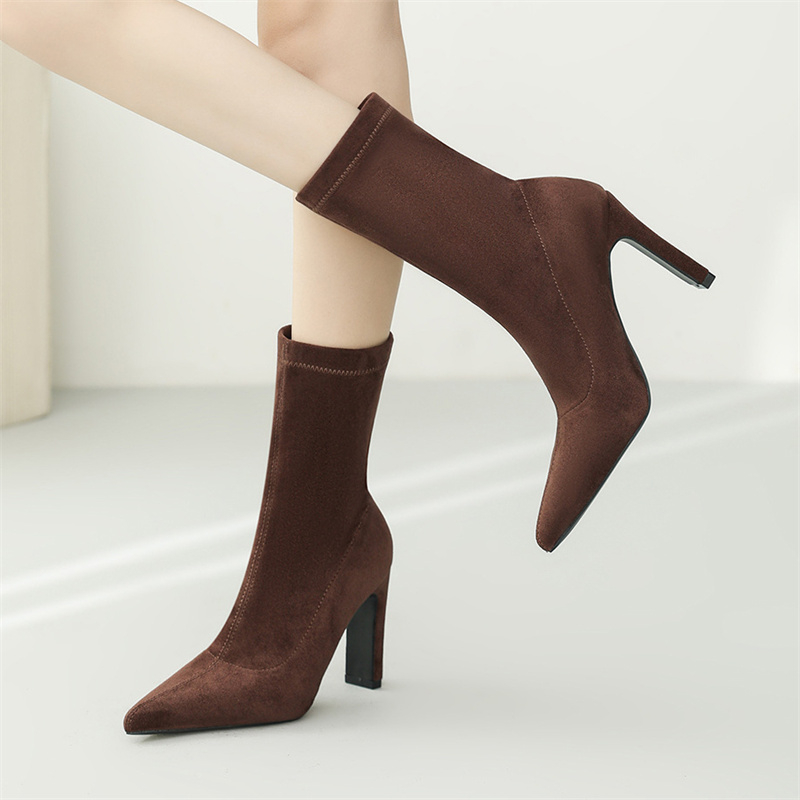 Eilyken Winter Thick Heel Sock - No Show Sock Women review and price