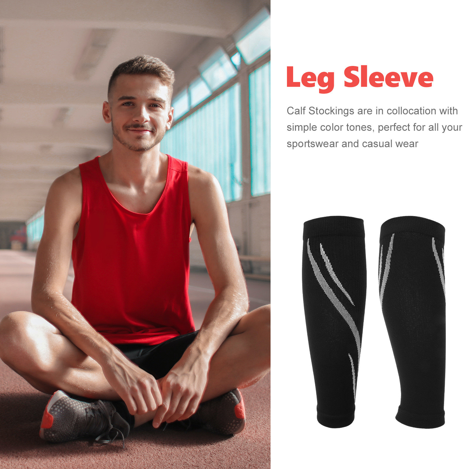 1Pair Calf Compression Sleeves - Compression Sleeve Calf review and price
