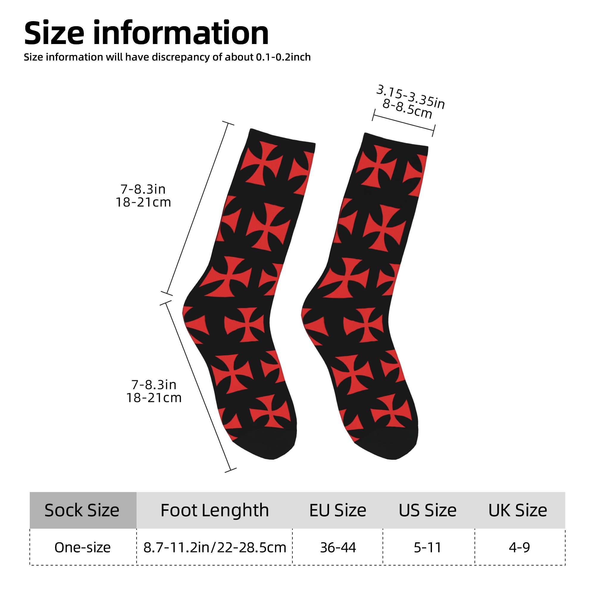 Custom Red Templar Cross Knigh - Dress Sock Men review and price