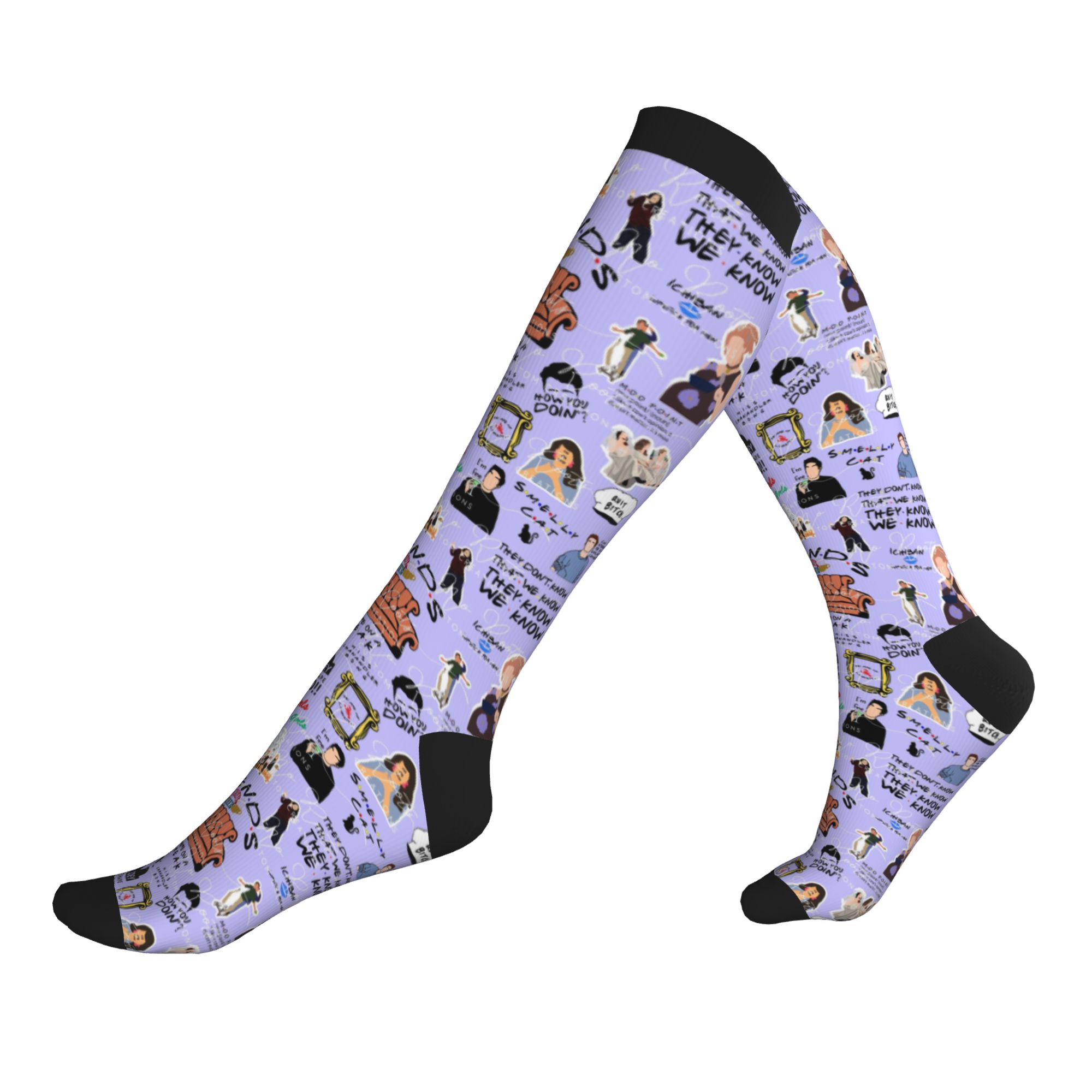 Friends Classic TV Show Men Wo - No Show Sock Women review and price