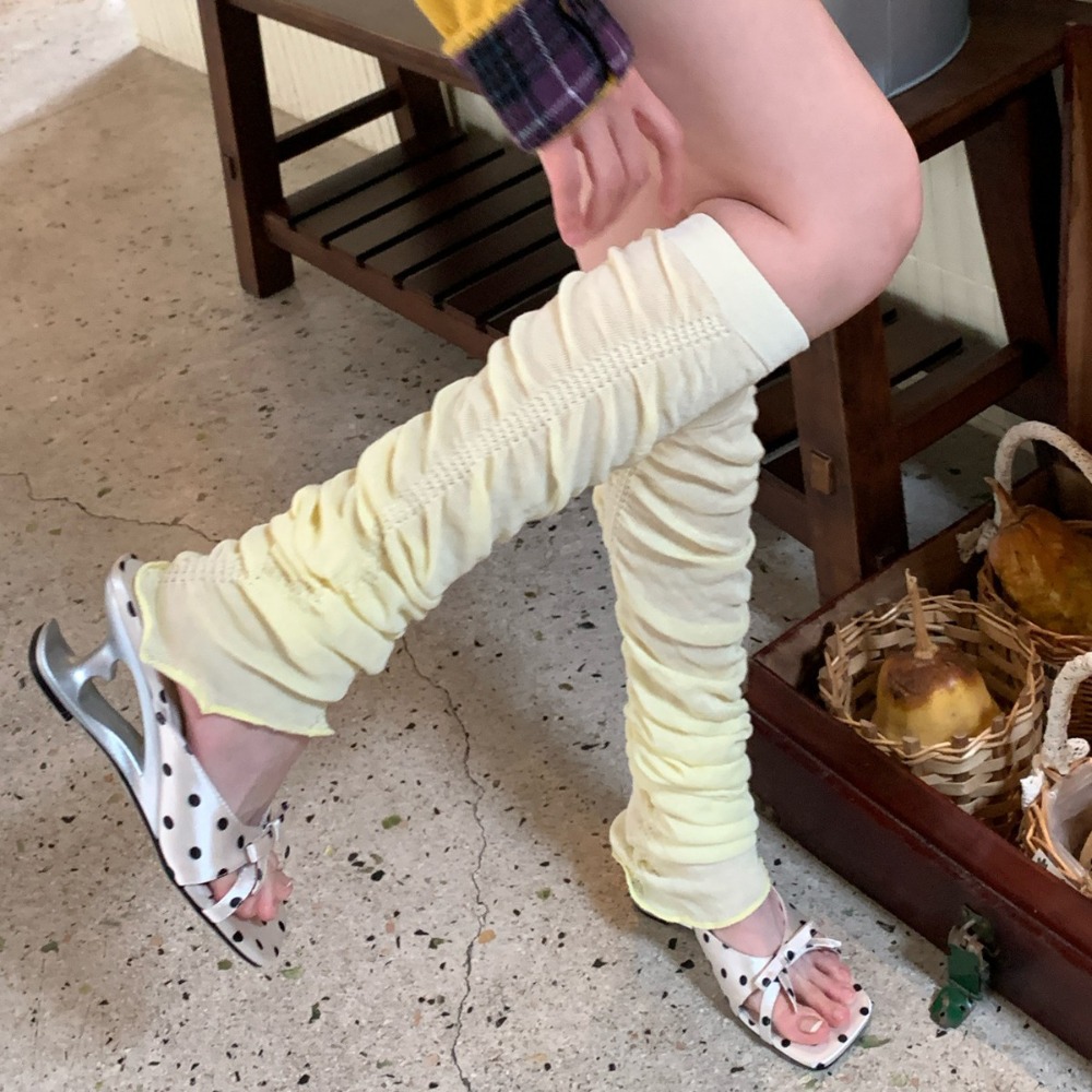 Pink Ruffle Bubble Slouchy Leg - Boot Sock Slouchy review and price