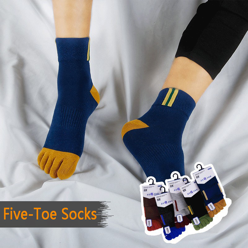 5 Pair Men's Casual Five-Toe C - Toe Sock Split review and price