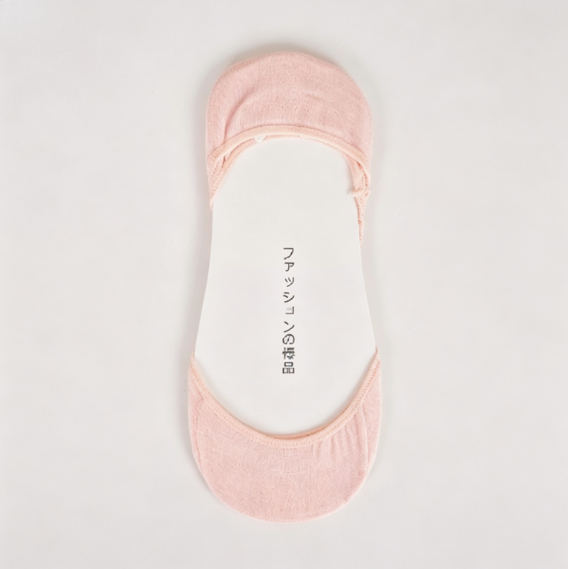 Light Pink Cotton No Show Invi - Invisibility Sock Loafer review and price