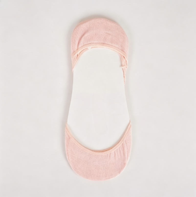 Light Pink Cotton No Show Invi - Invisibility Sock Loafer review and price