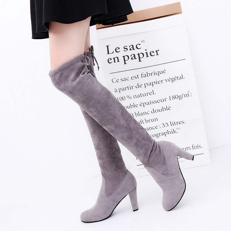 Women's Boots Stretch Fabric O - Knee High Sock Women review and price