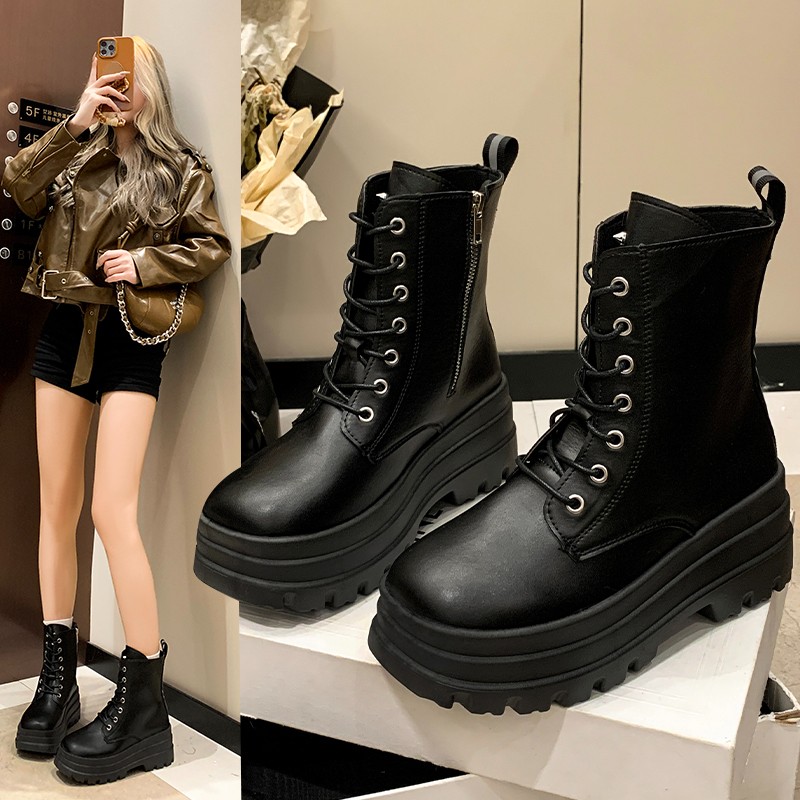 Fall/Winter New Side Zip Platf - No Show Sock Women review and price