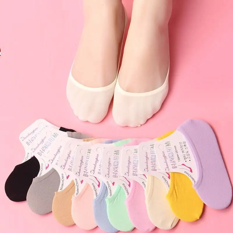 Summer Thin Colorful Girl Invi - Invisibility Sock Loafer review and price