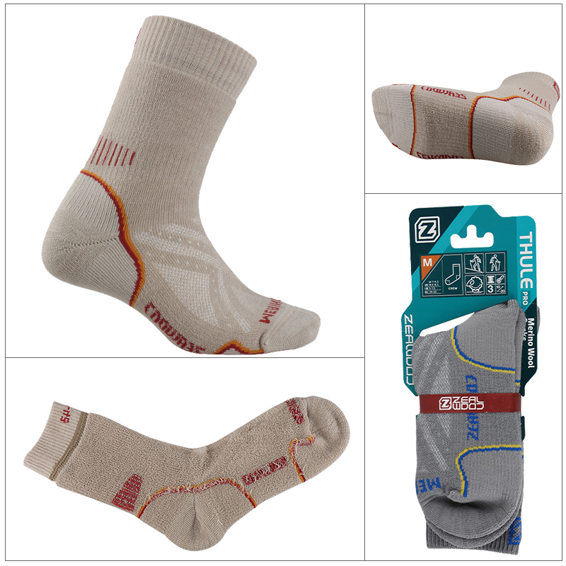 ZEALWOOD Hiking Trekking Men's - Wool Hiking Sock review and price