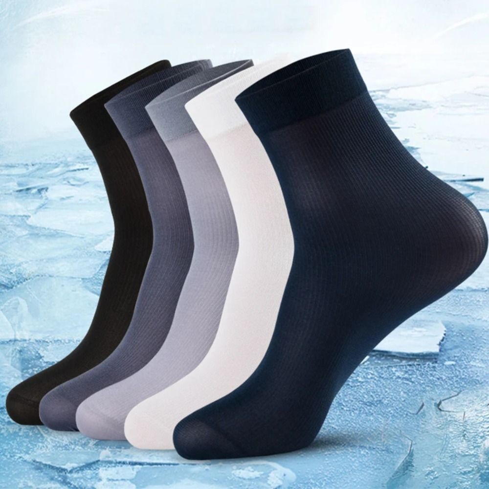 10pairs Men Ice Silk Socks Sum - Silk Sock Bamboo review and price