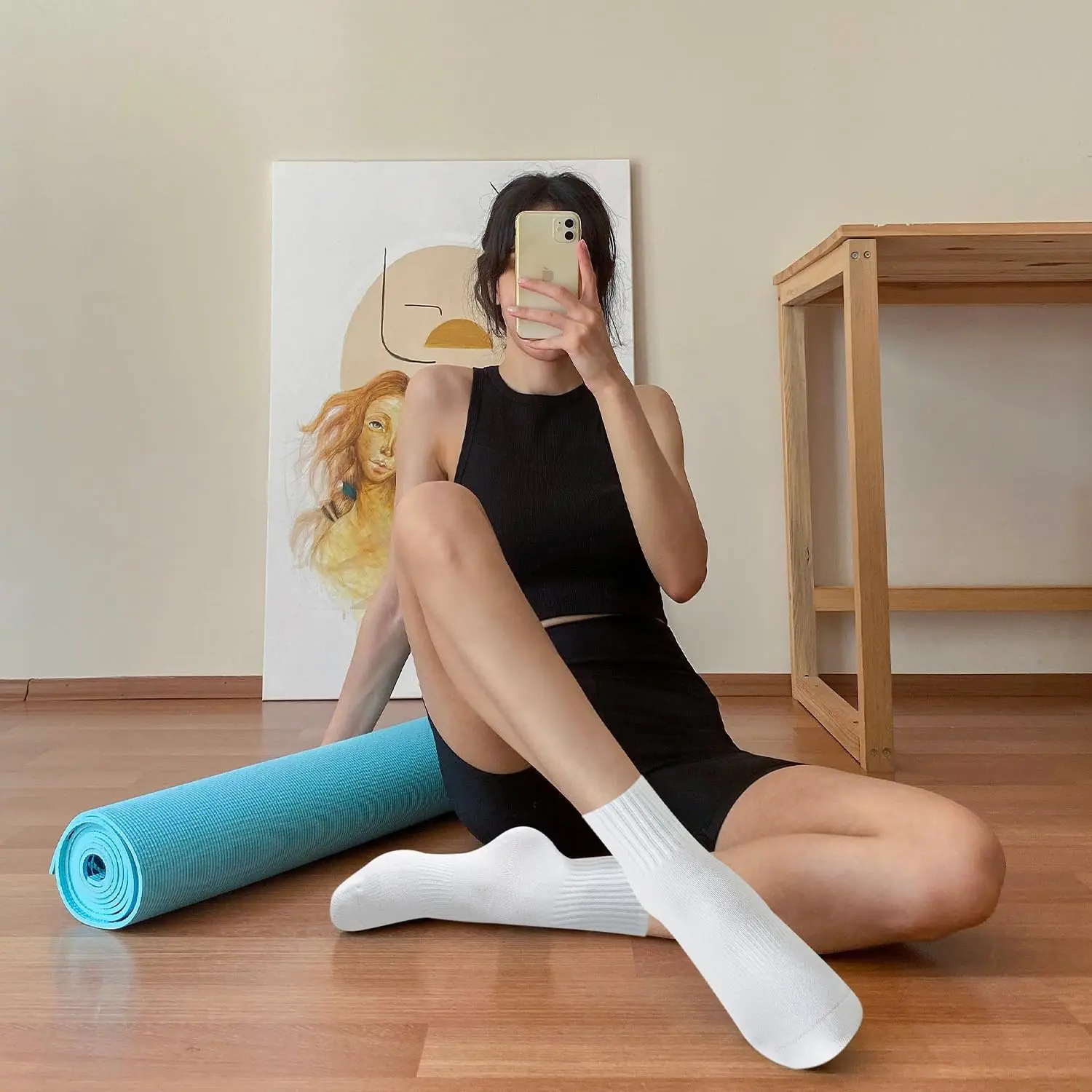 4 pairs of women's yoga socks, - Grip Sock Yoga review and price