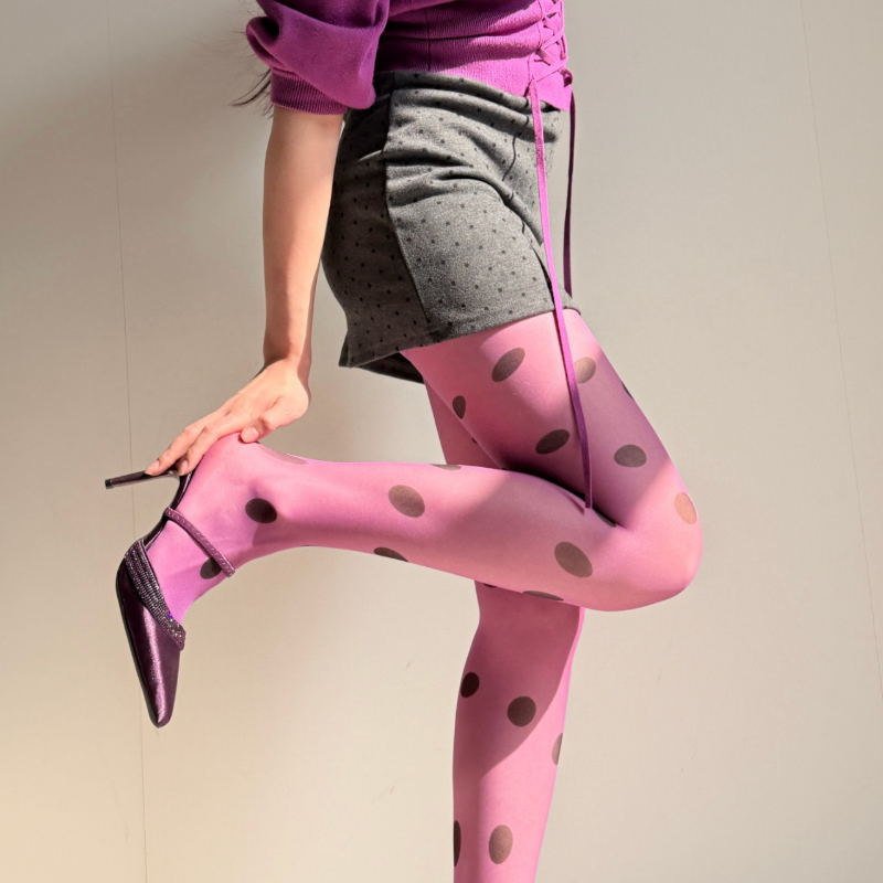 Retro Polka Dot Sheer Tights f - Tights Pantyhose Sheer review and price