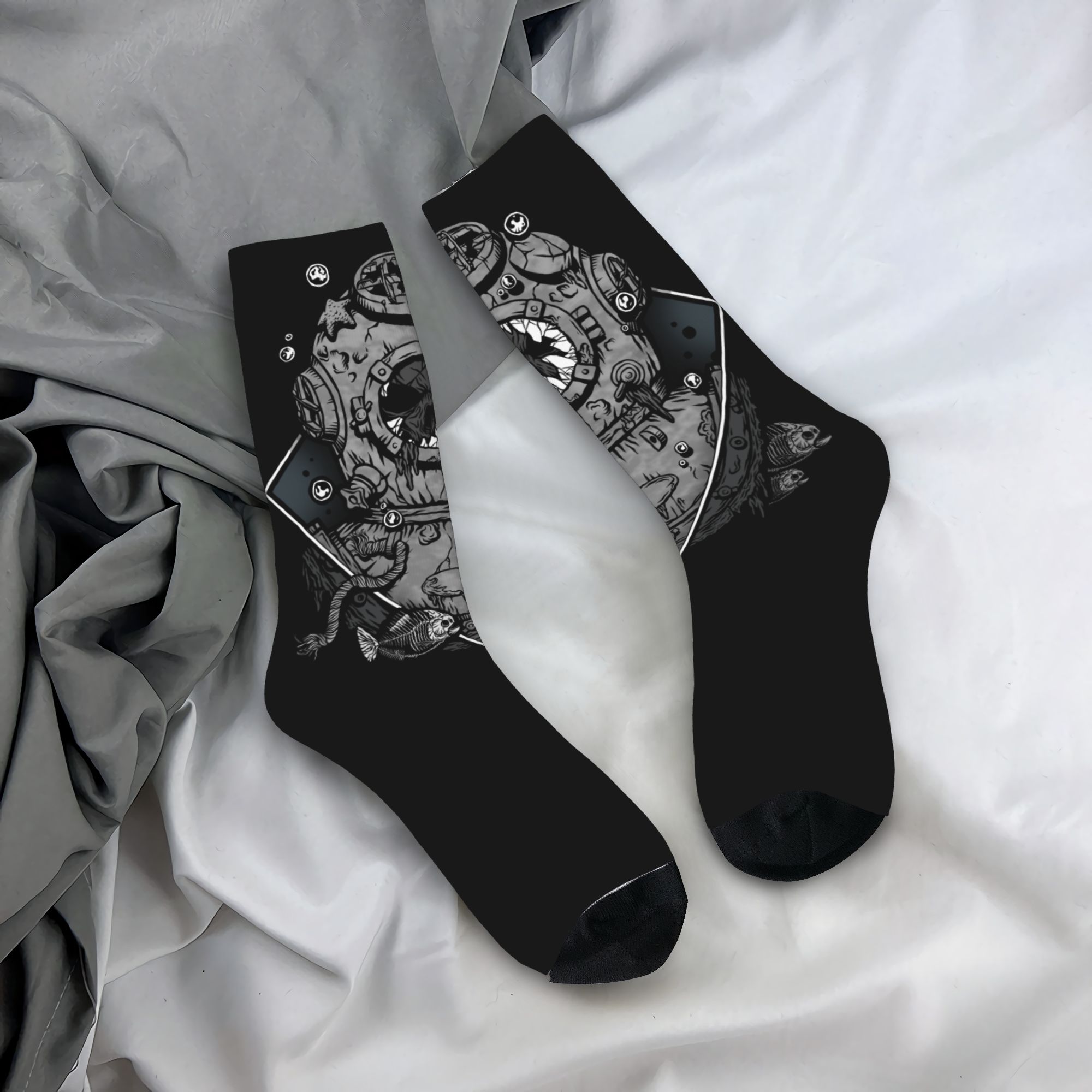 Custom Funny Mens Scuba Diving - Dress Sock Men review and price