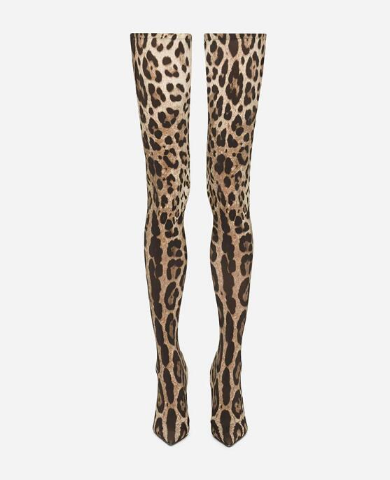 Sexy Leopard Over-the-Knee Str - Knee High Sock Women review and price