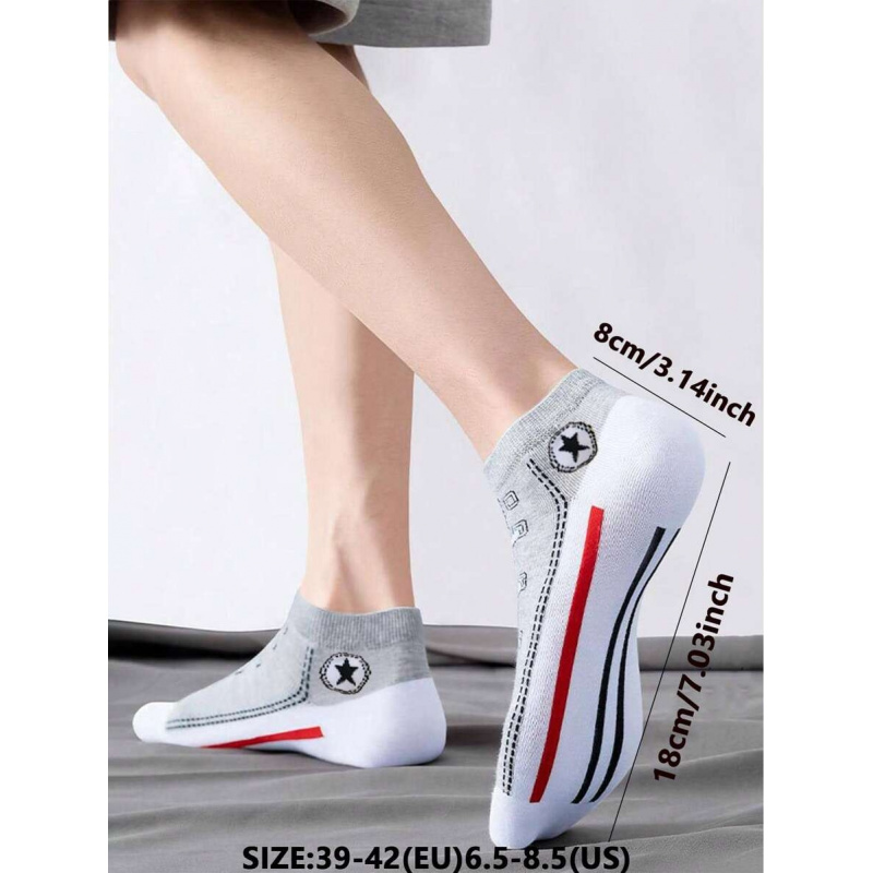 5/10 Pairs Multi-Color Breatha - Ankle Sock Low Cut review and price