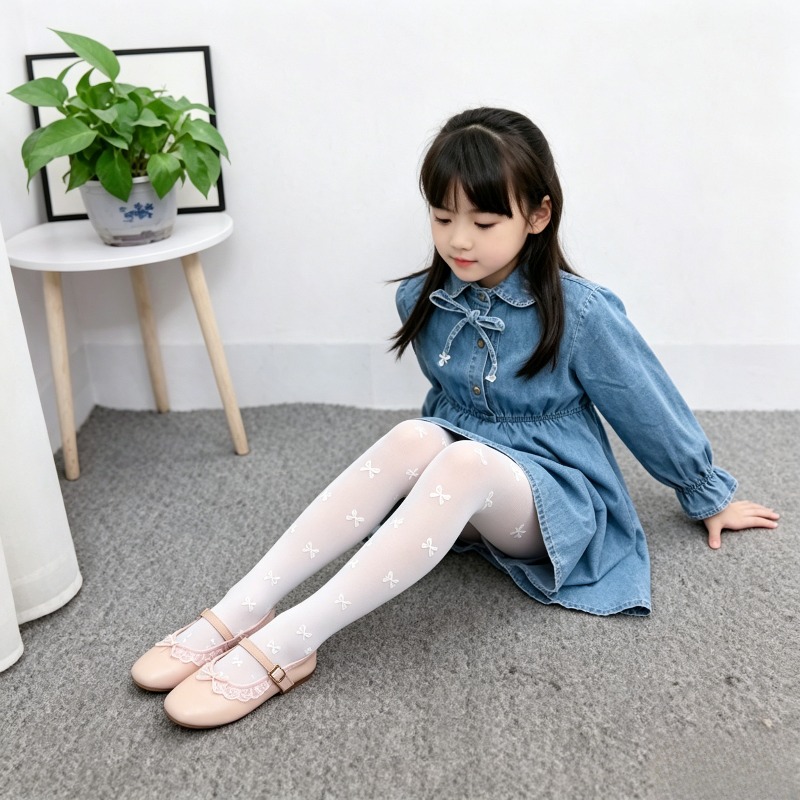 Ballet 10D Heart Bow Decor Sum - Tights Pantyhose Sheer review and price