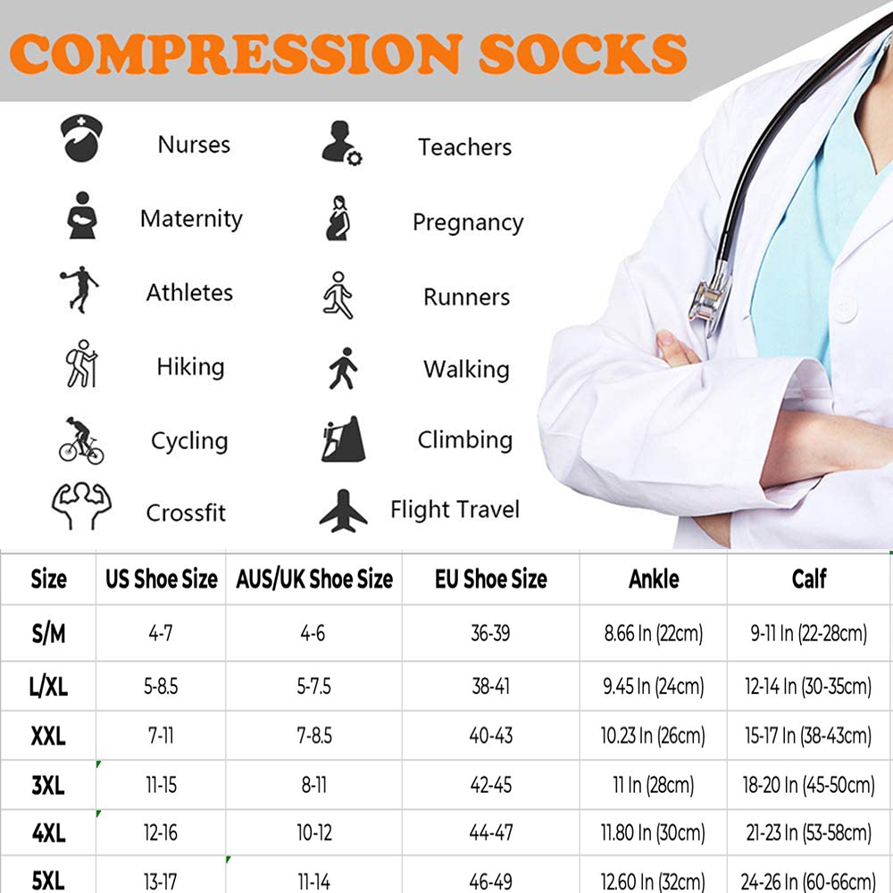 Brothock 3 Pairs For Dropshipp - Compression Sock Medical review and price