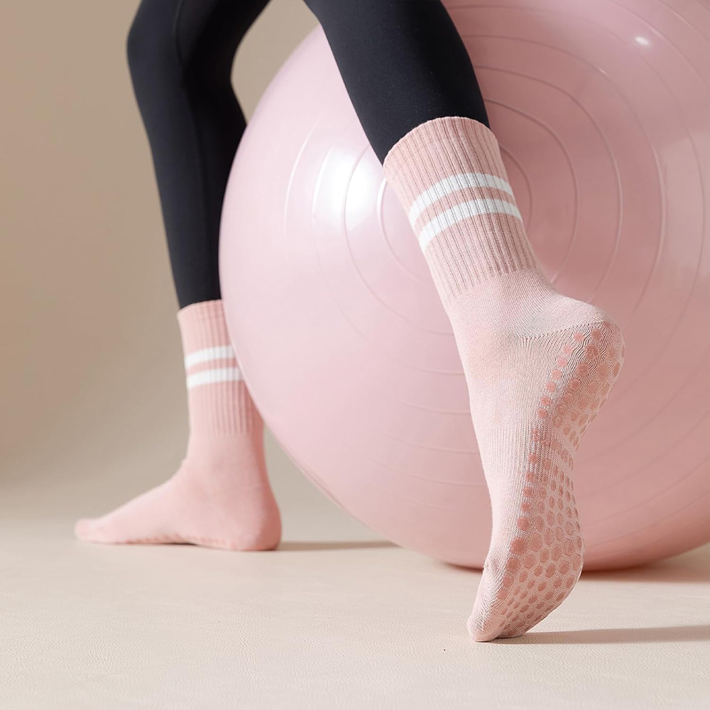 Yoga Pilates Socks with Grips  - Grip Sock Yoga review and price