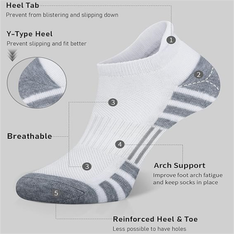 6/24 Pairs Cushioned Breathabl - Athletic Sock Cushion review and price