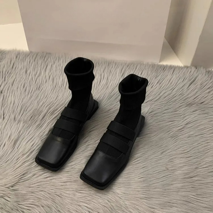 British style square knitted s - No Show Sock Women review and price
