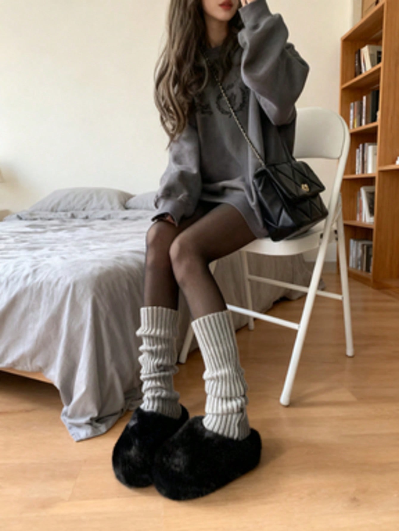 2pcs 70cm Extended Leg Warmers - Boot Sock Slouchy review and price
