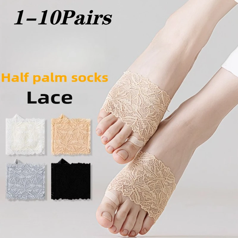 1-10Pairs Women Lace Loafer So - Invisibility Sock Loafer review and price