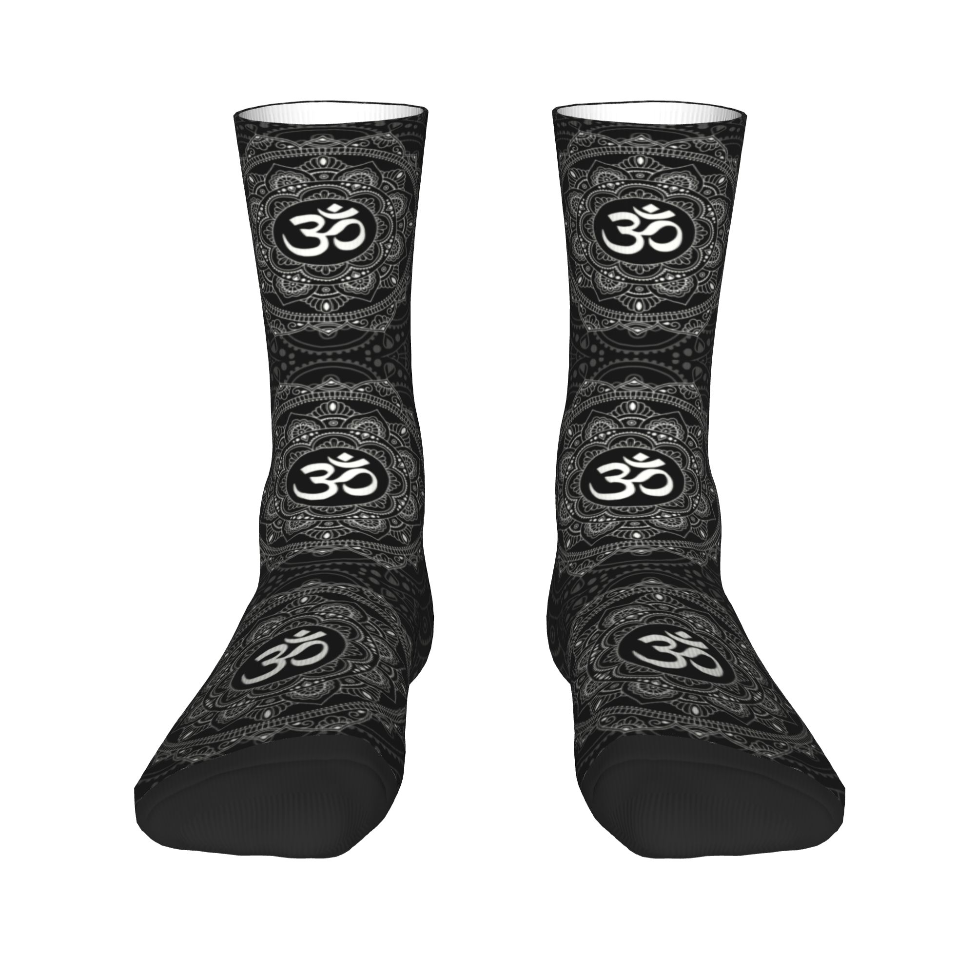 Custom Om Mandala Dress Socks  - Dress Sock Men review and price