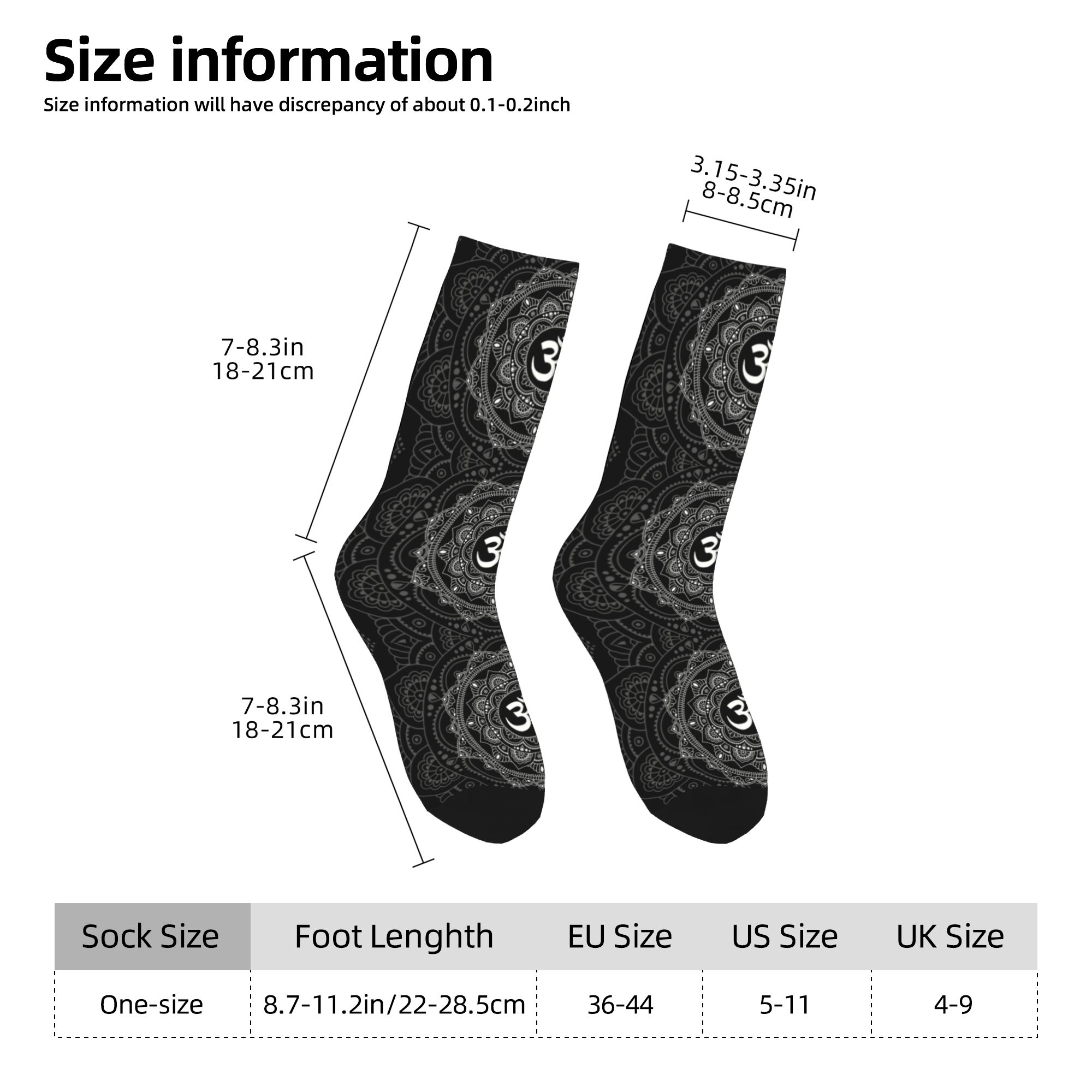 Custom Om Mandala Dress Socks  - Dress Sock Men review and price