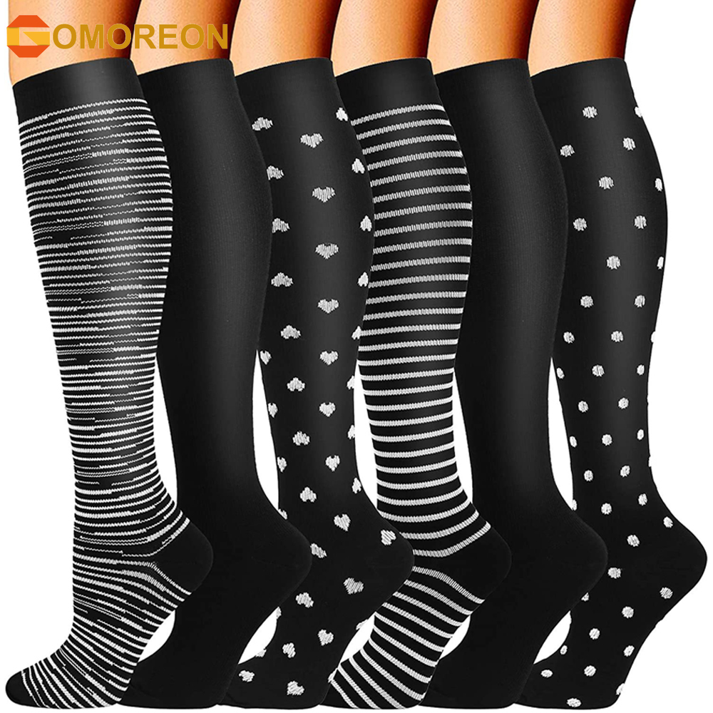 GOMOREON 6Pairs Compression So - Compression Sock Medical review and price