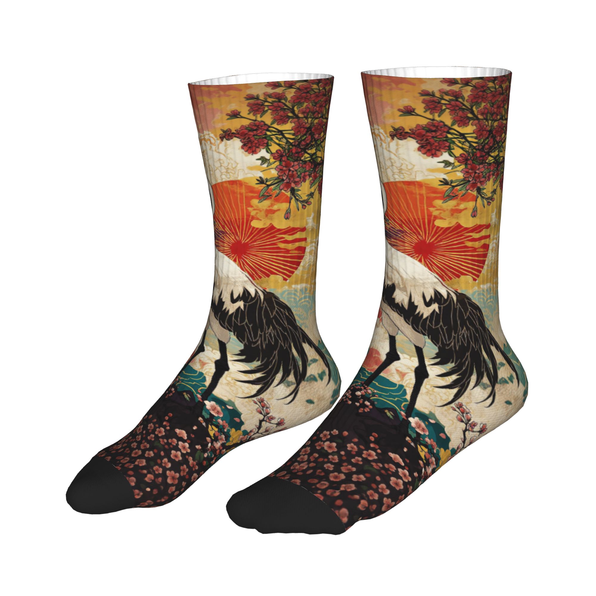 Fashion Men's Ukiyo-e Double C - Dress Sock Men review and price